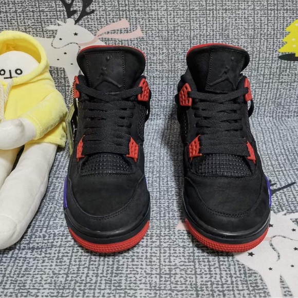 Used jordan 4 raptors Size 10 - Picture 6 of 9